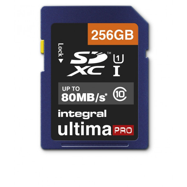 Integral insdx256g10-80u1 UltimaPro 256 GB Class 10 SDXC Speicherkarte-31